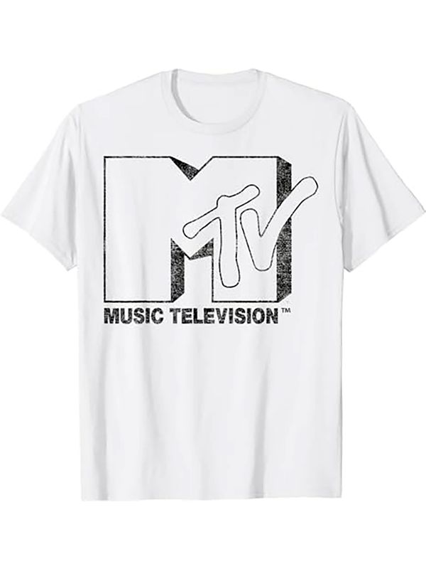 Футболка MTv music television музыка с принтом