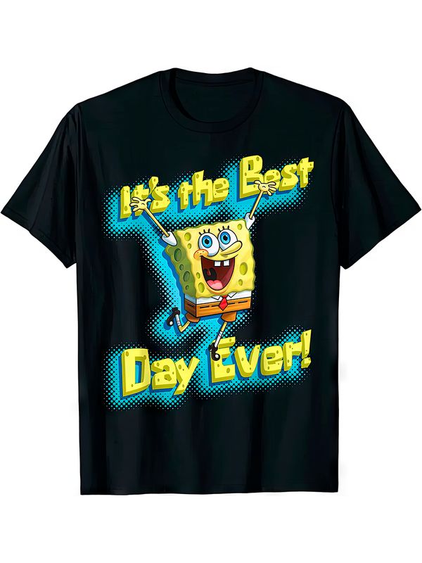 Футболка Губка Боб Спанчбоб сквепенс с принтом