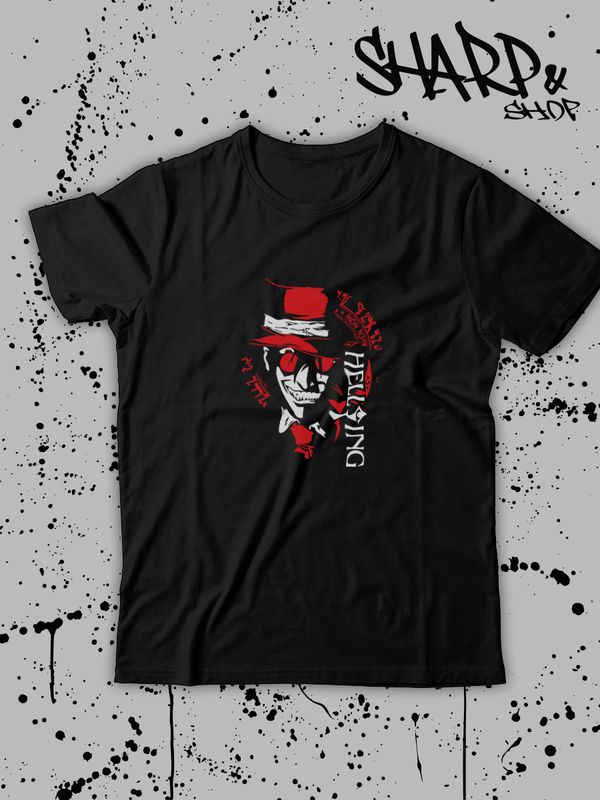 Футболка Аниме оверсайз с принтом