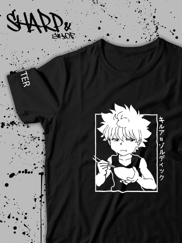 Футболка Аниме оверсайз с принтом