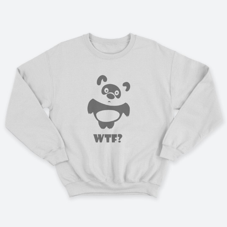 Женский свитшот с принтом WTF Vinney.