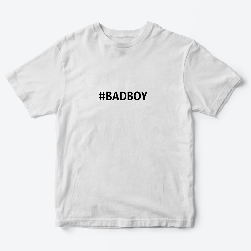 Футболка для детей с надписью Badboy Крутой