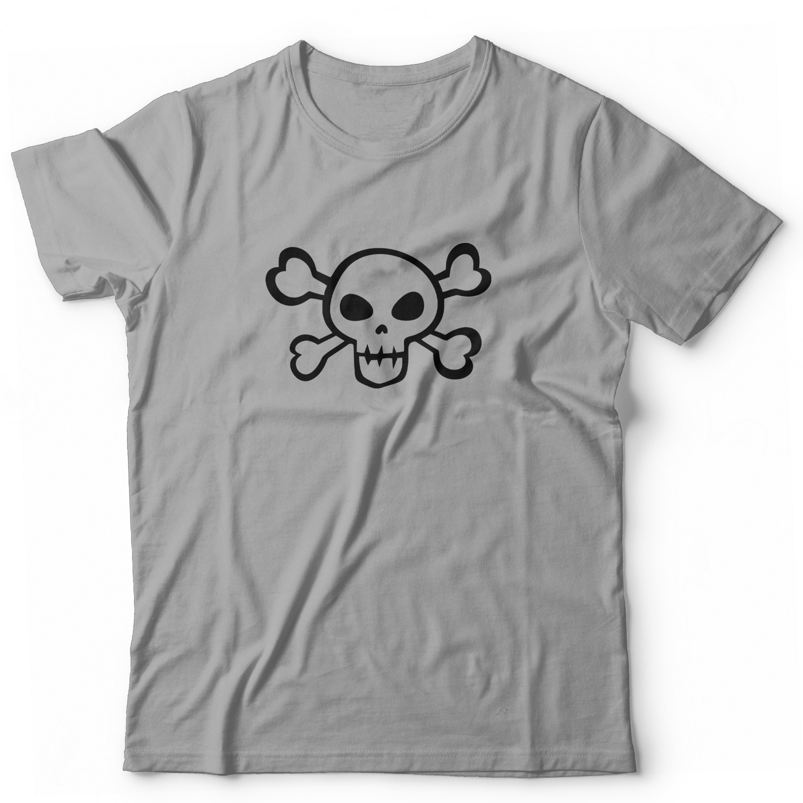 Футболка с черепом с принтом