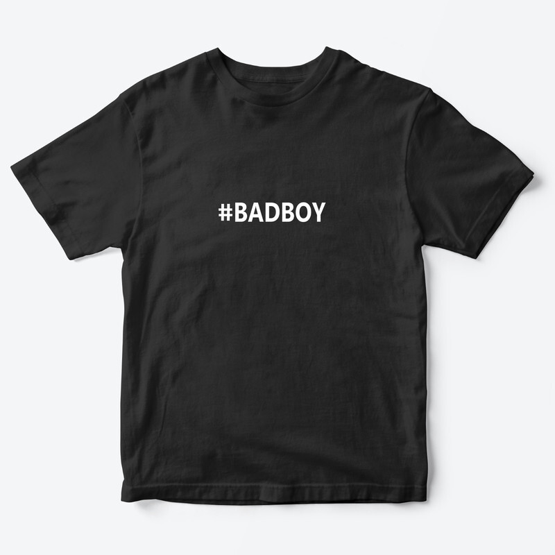 Футболка для детей с надписью Badboy Крутой