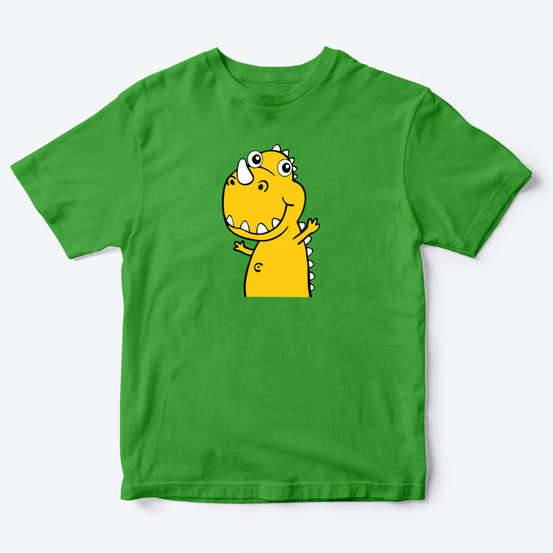 Детская футболка с рисунком Малыш динозавр