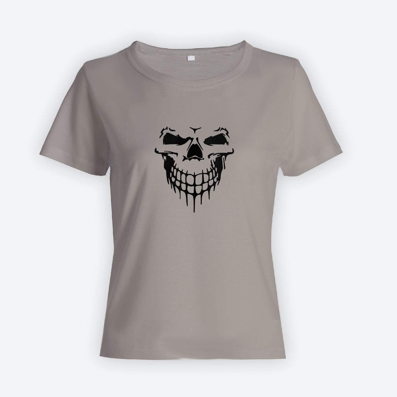 Модная футболка с принтом Череп