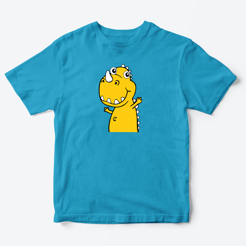 Детская футболка с рисунком Малыш динозавр