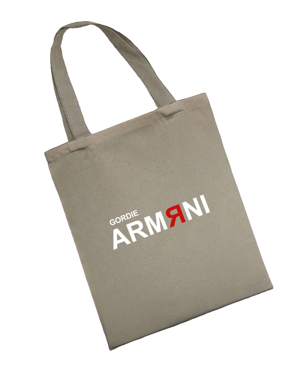 Сумка шоппер - холщовая хлопковая эко сумка с принтом ARMЯNI
