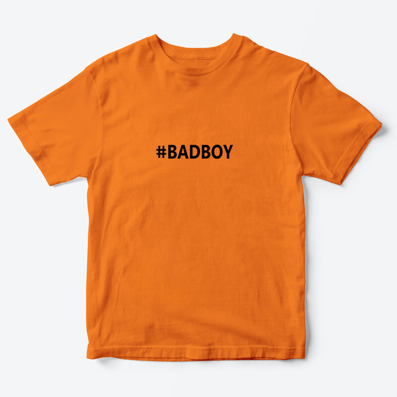 Футболка для детей с надписью Badboy Крутой