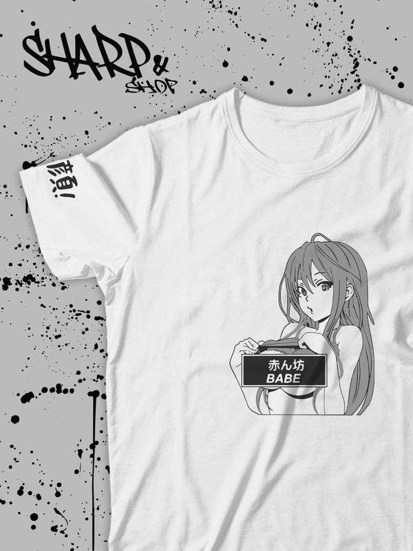 Футболка Аниме с принтом