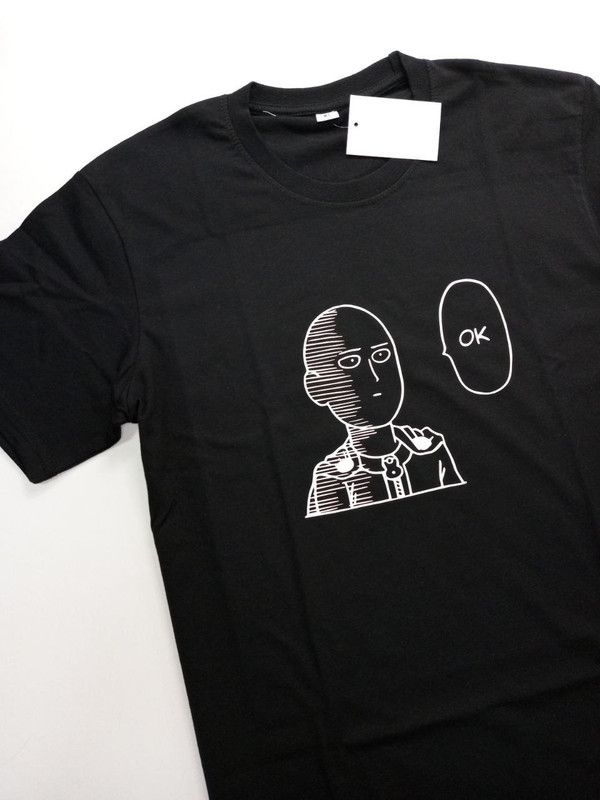 Футболка Аниме оверсайз с принтом