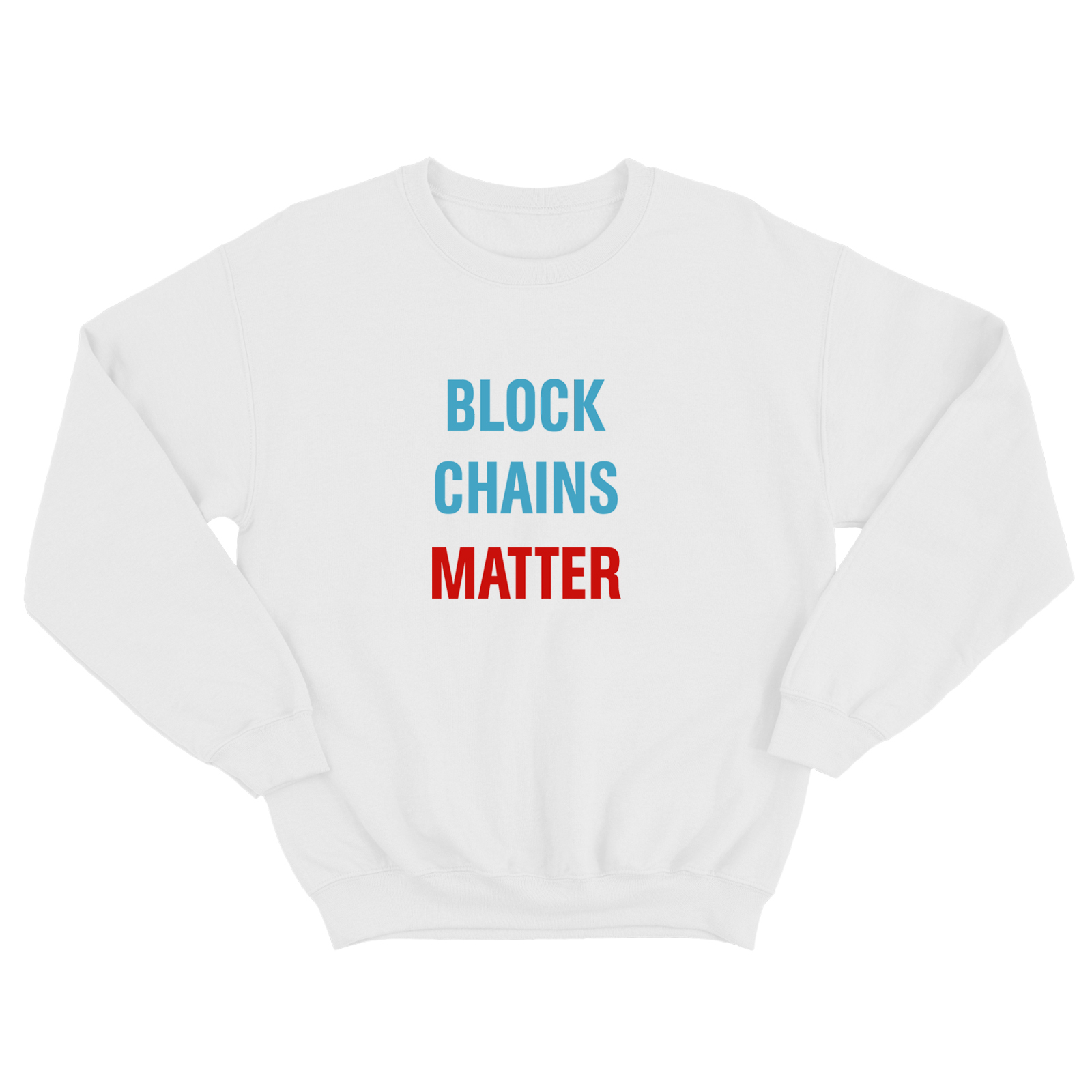 Свитшот для мужчины с интересной надписью Block chains matter. Оригинальная толстовка без капюшона. Свитшот для мужчины с интересной надписью Block chains matter. Оригинальная толстовка без капюшона.