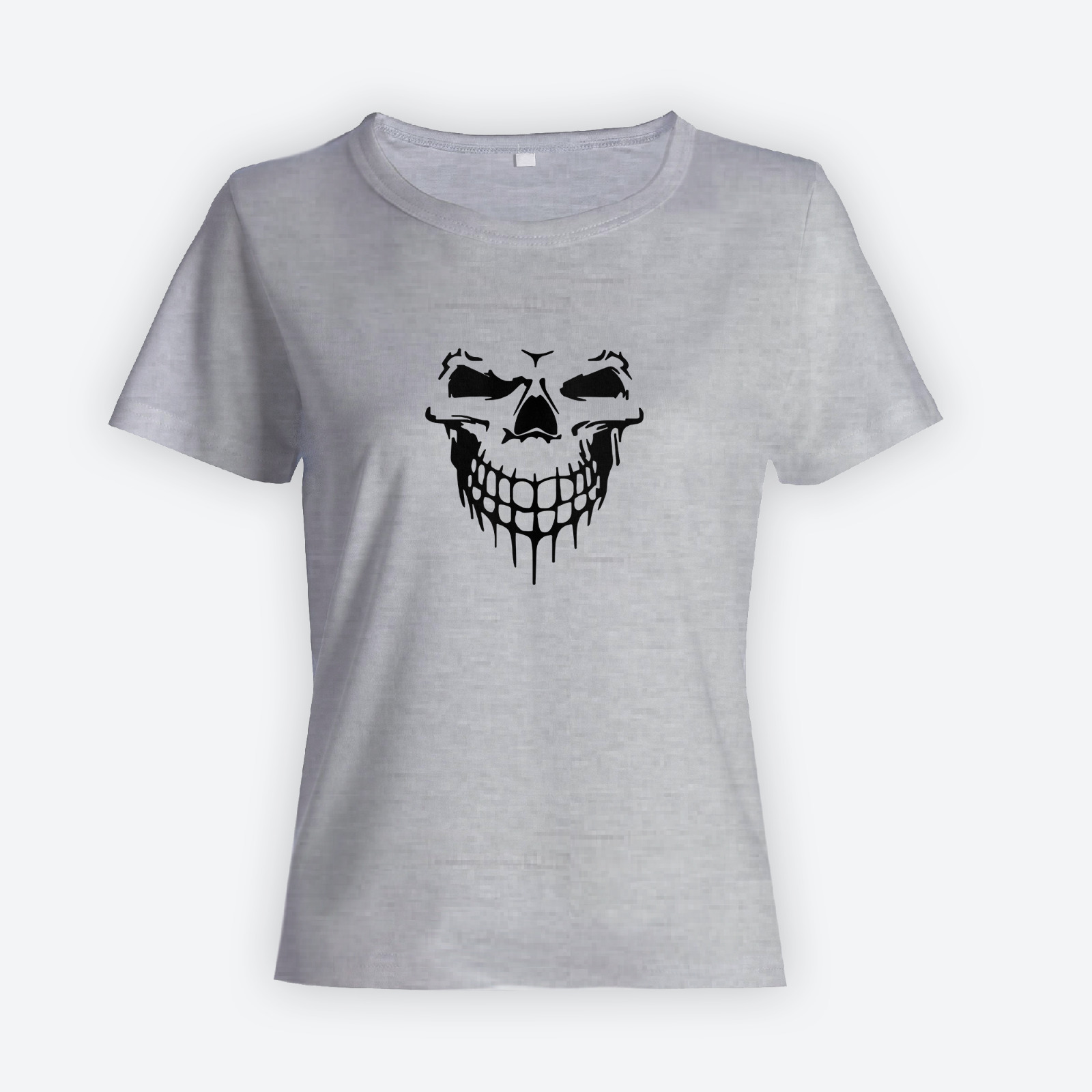 Модная футболка с принтом Череп