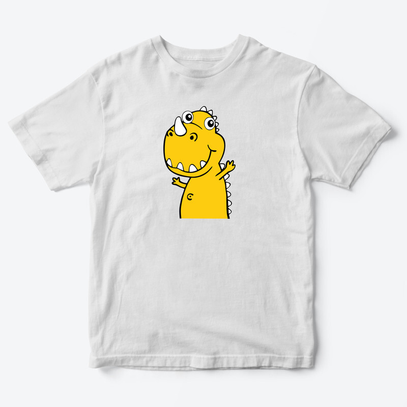 Детская футболка с рисунком Малыш динозавр