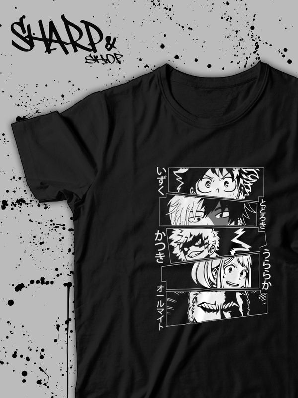 Аниме футболка оверсайз ахегао с принтом anime