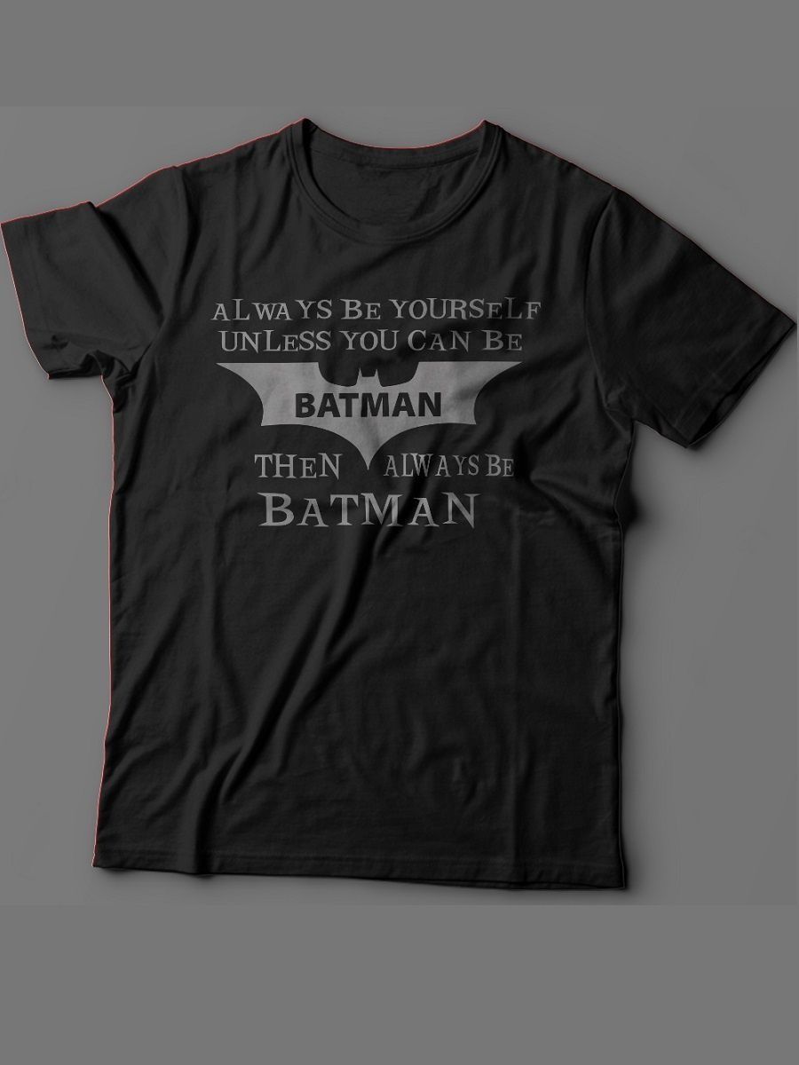 Футболка Бэтмен мужская с принтом Batman