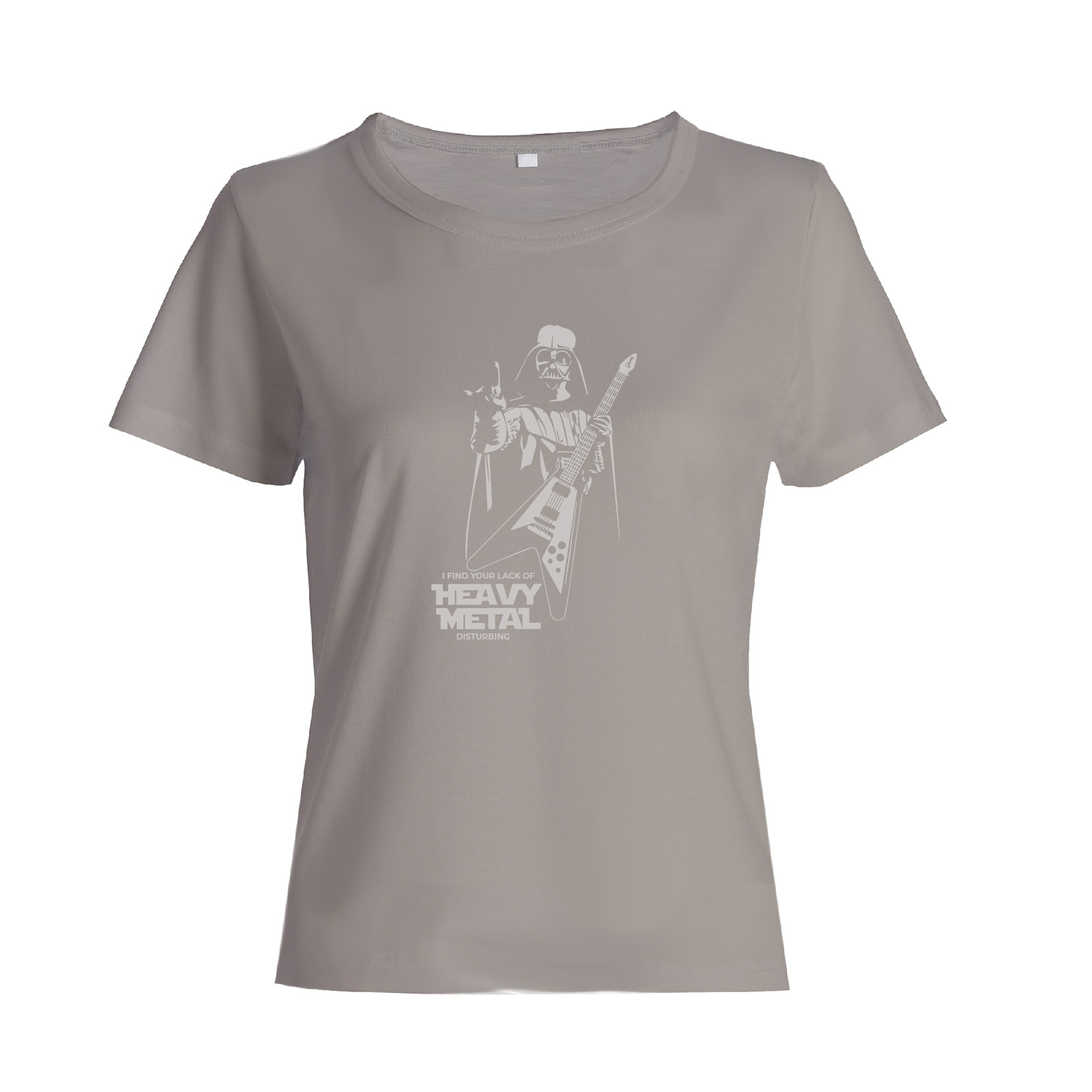 Футболка с крутым принтом Хэви Металл