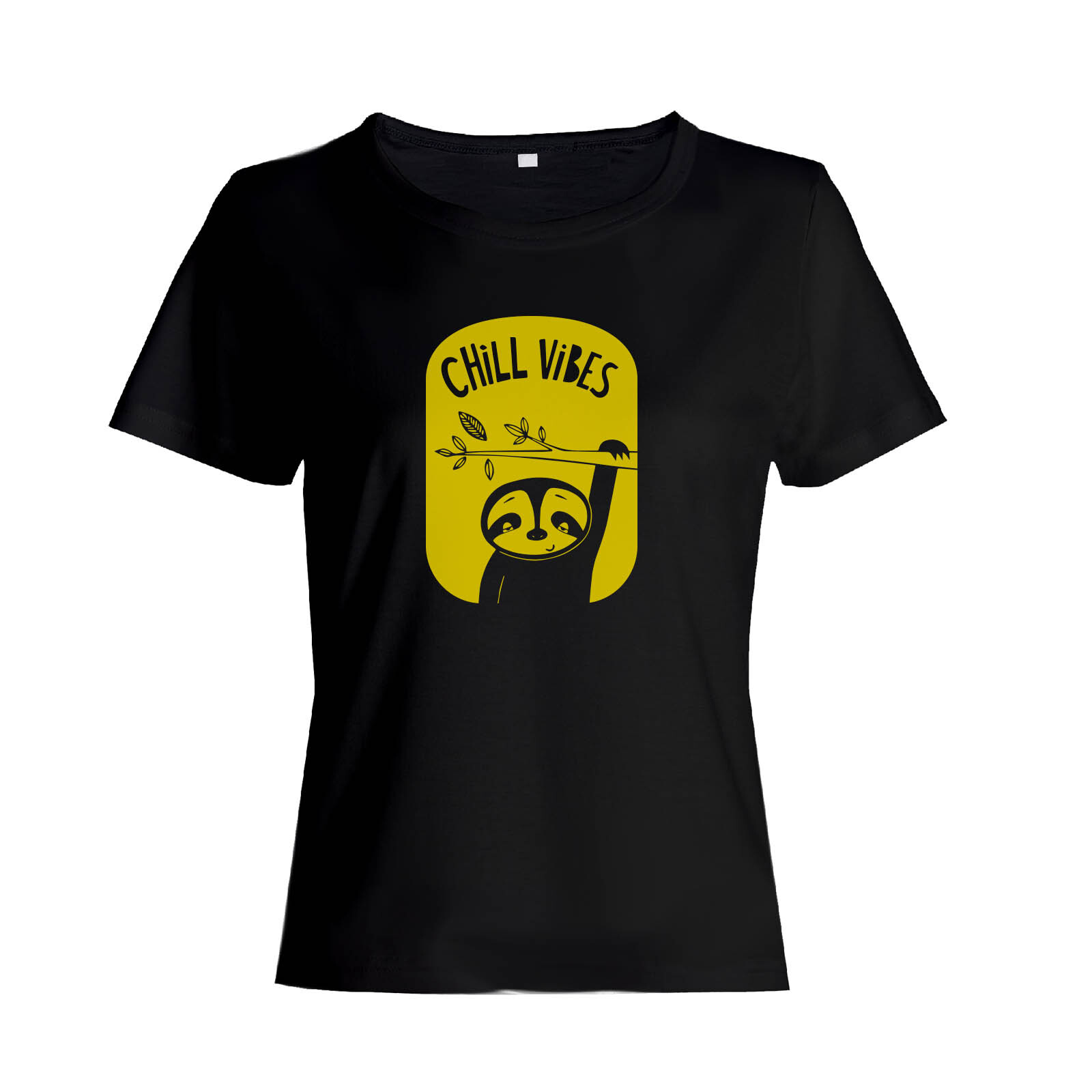 Футболка с крутым принтом Chill Vibes