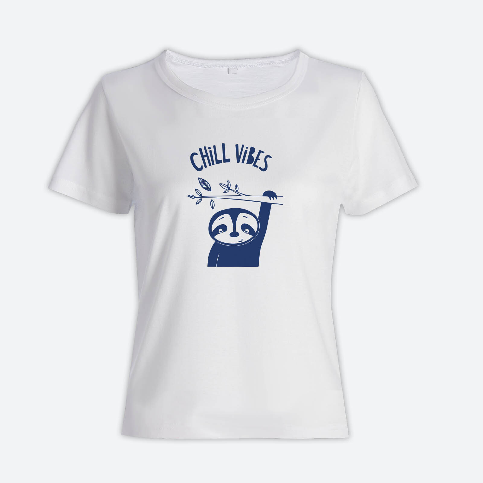 Футболка с крутым принтом Chill Vibes