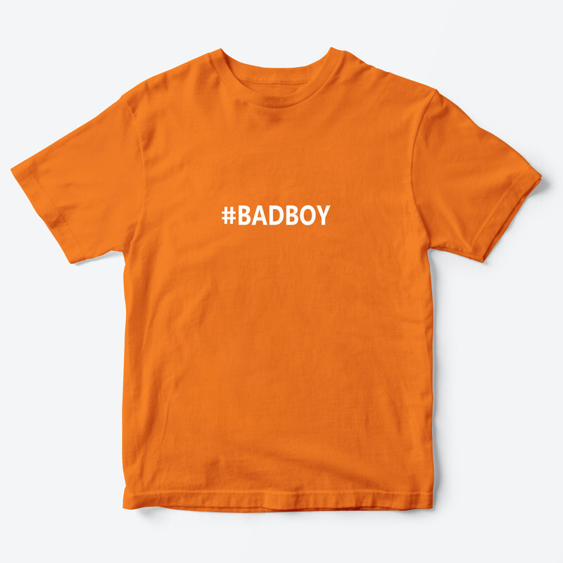 Футболка для детей с надписью Badboy Крутой