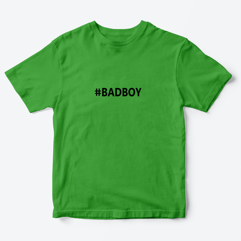 Футболка для детей с надписью Badboy Крутой