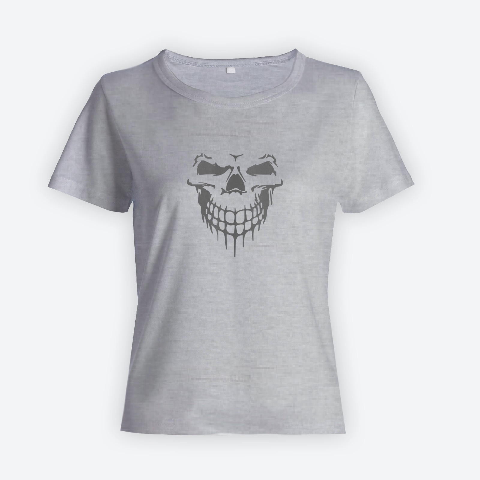 Модная футболка с принтом Череп