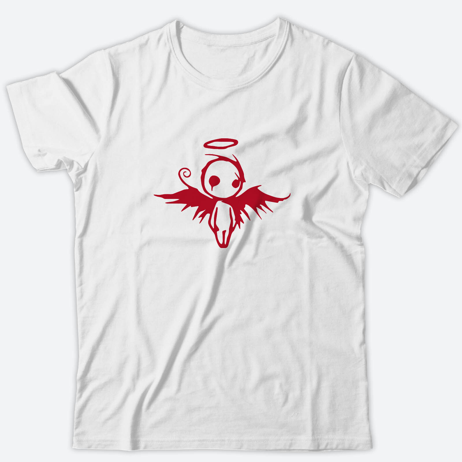 Футболка с прикольным принтом Ангел