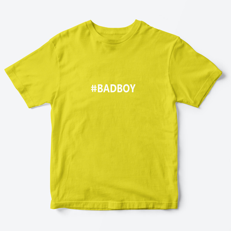 Футболка для детей с надписью Badboy Крутой