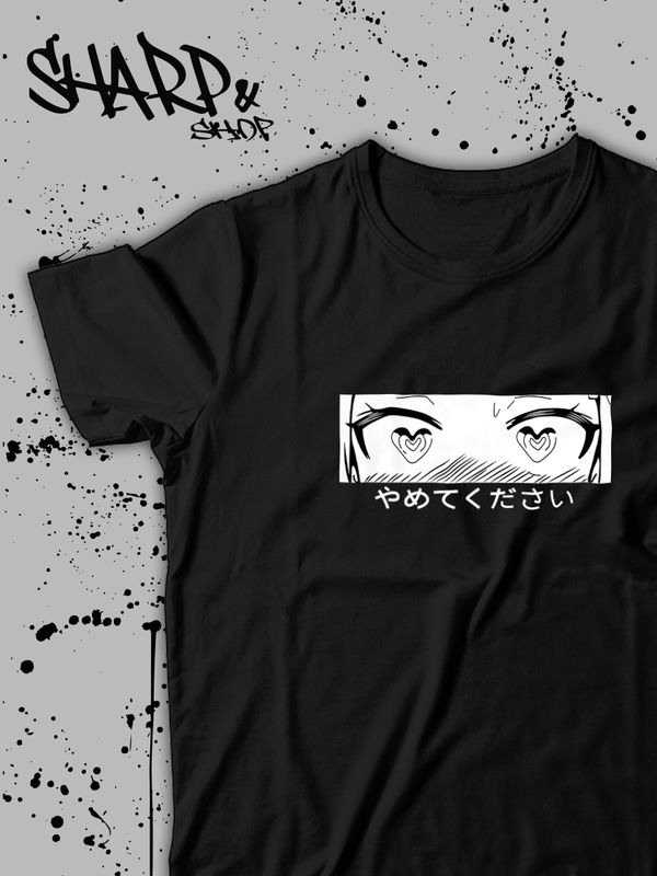 Футболка Аниме оверсайз с принтом