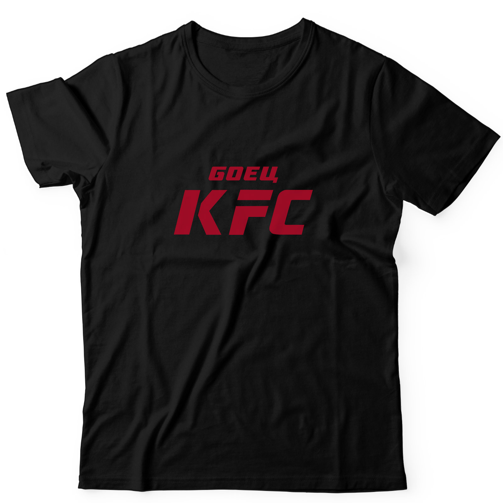 Футболка с принтом Боец