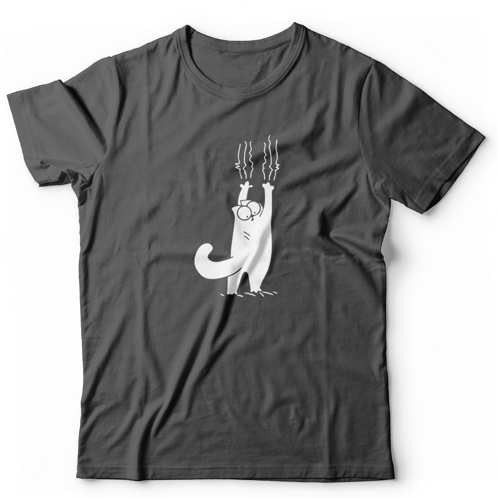 Футболка с котом царапающимся