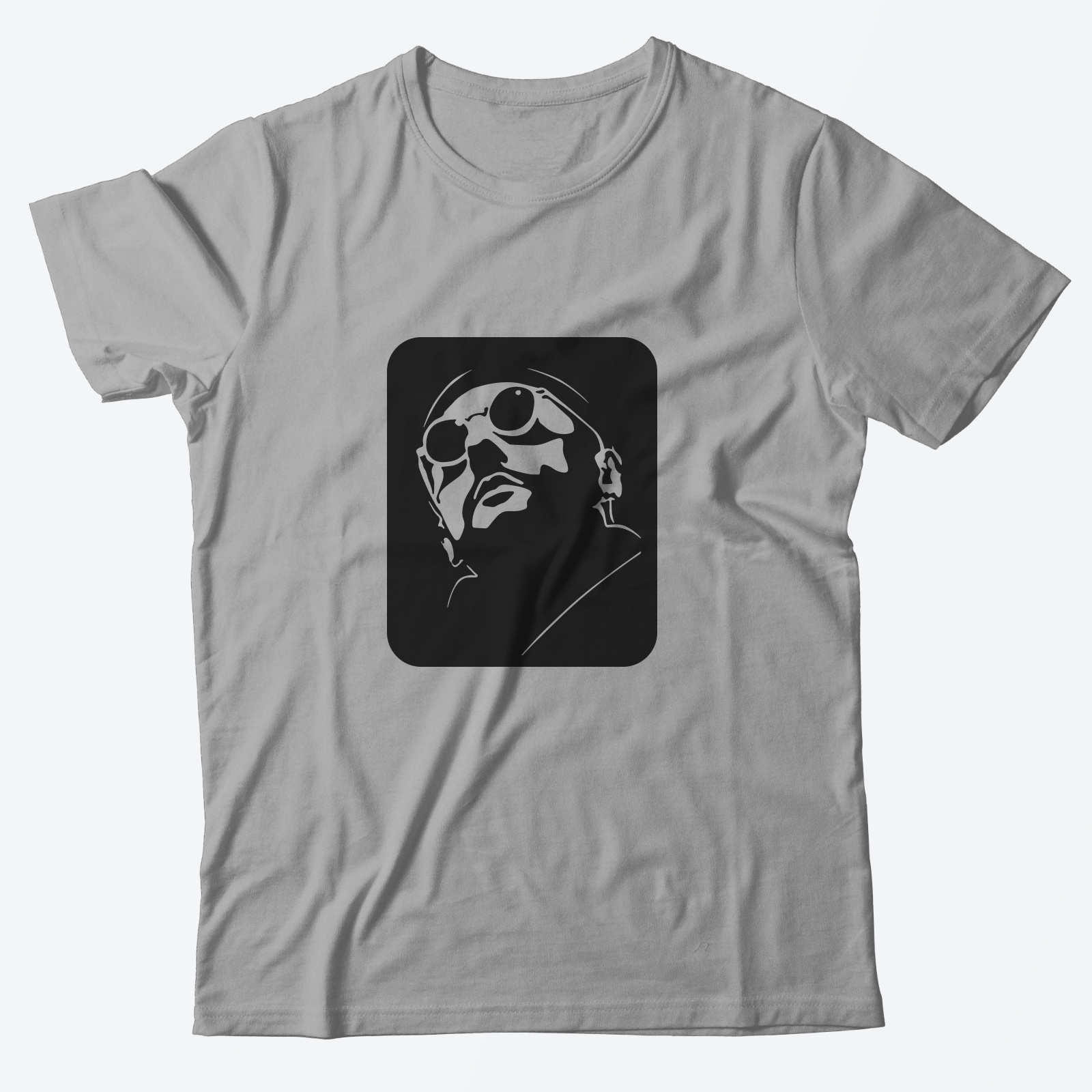 Футболка с прикольным принтом Леон