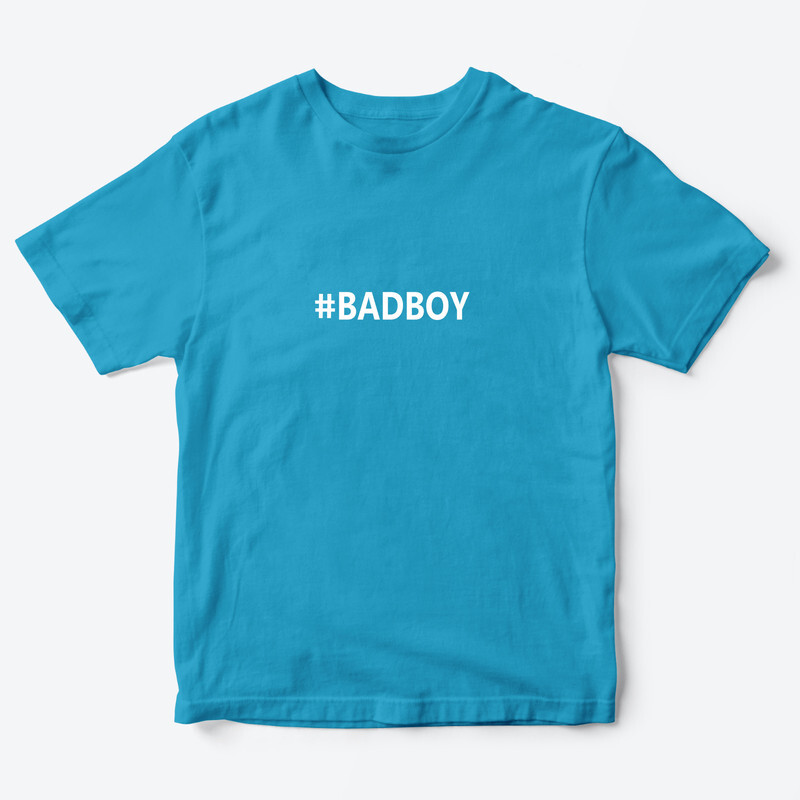 Футболка для детей с надписью Badboy Крутой