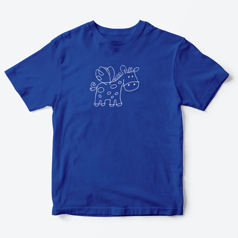 Детская футболка для девочки с рисунком Крылатый пони