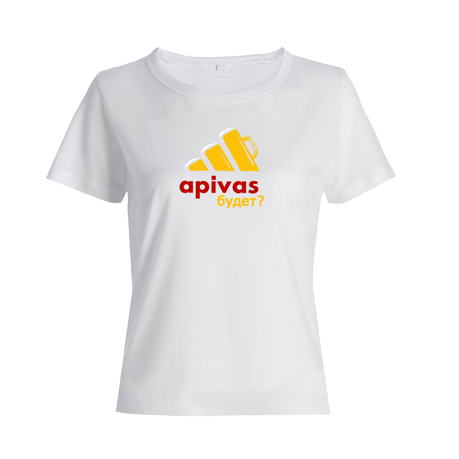 Футболка с прикольным принтом Apivas будет