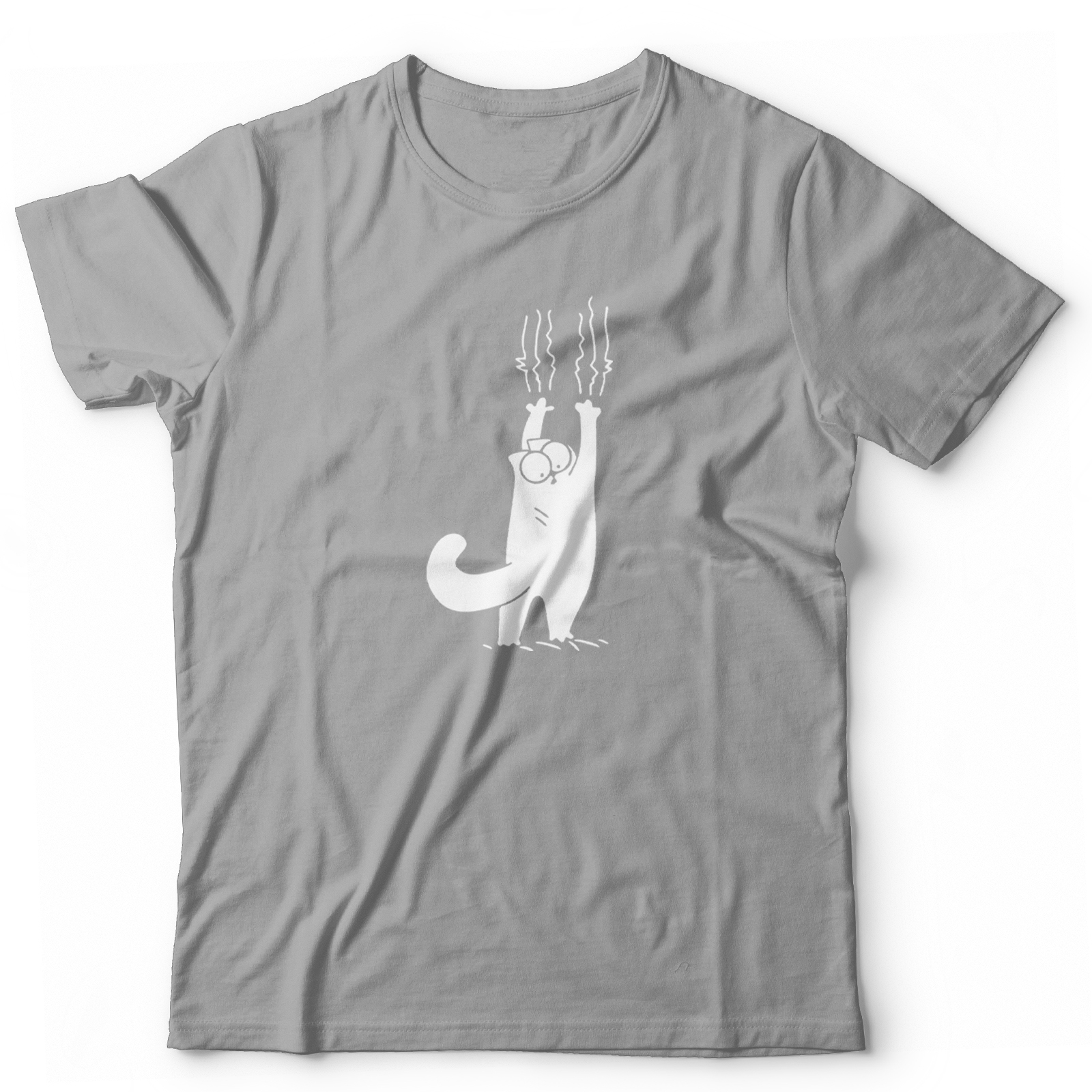 Футболка с котом царапающимся