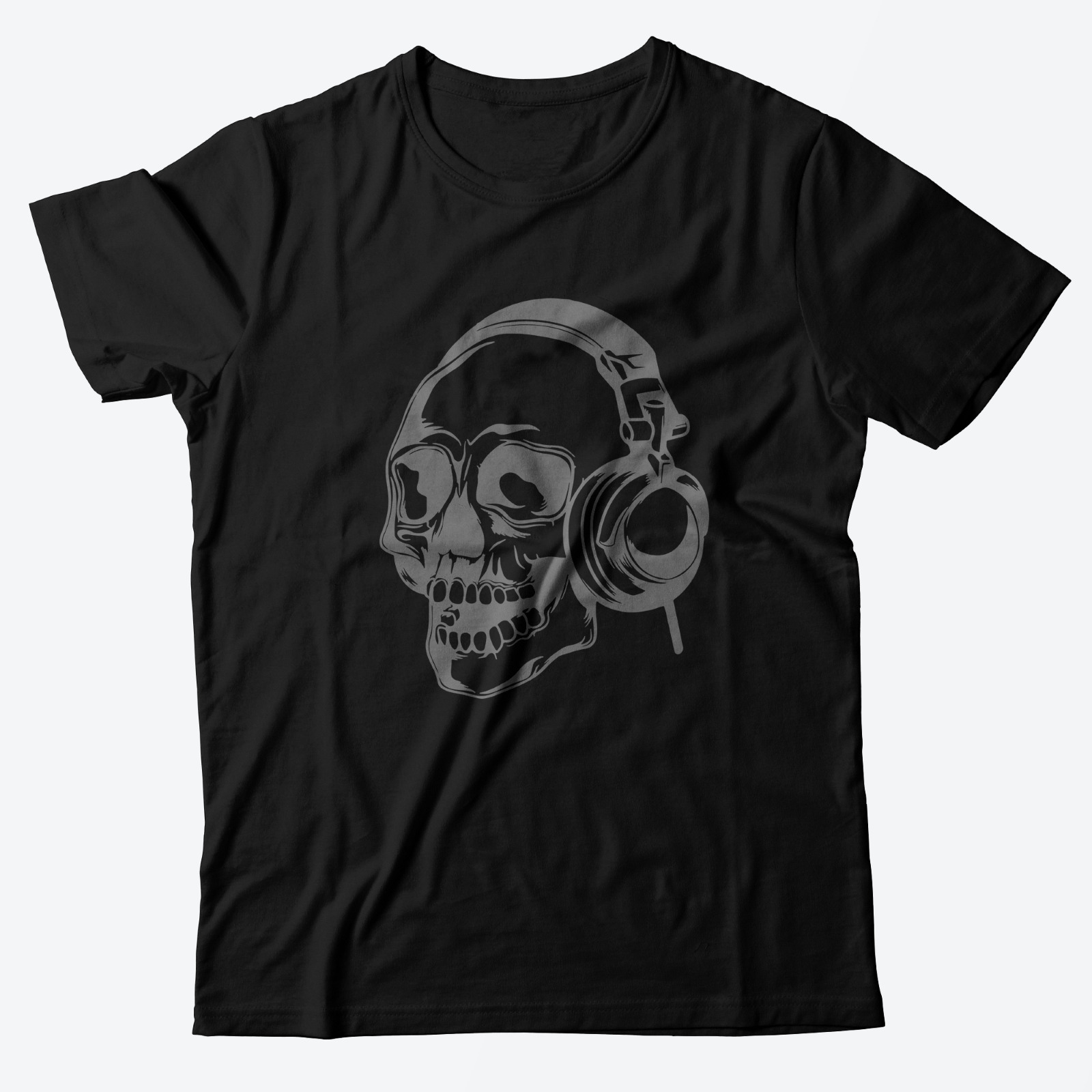 Модная футболка с принтом Череп