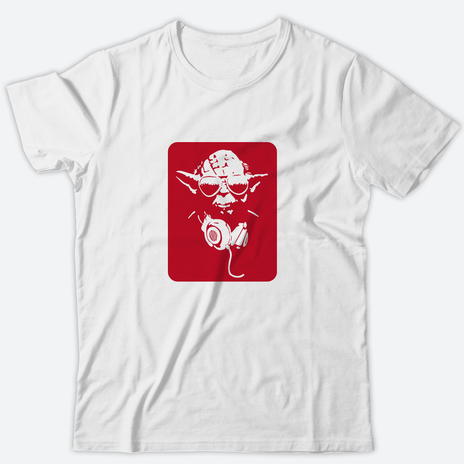 Футболка с прикольным принтом Йода