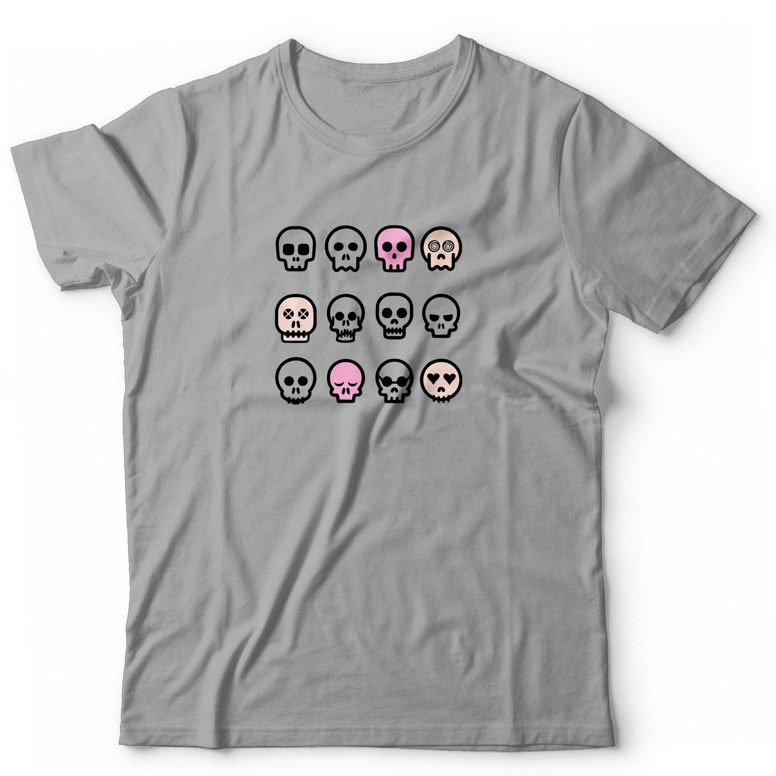 Футболка с черепом с принтом