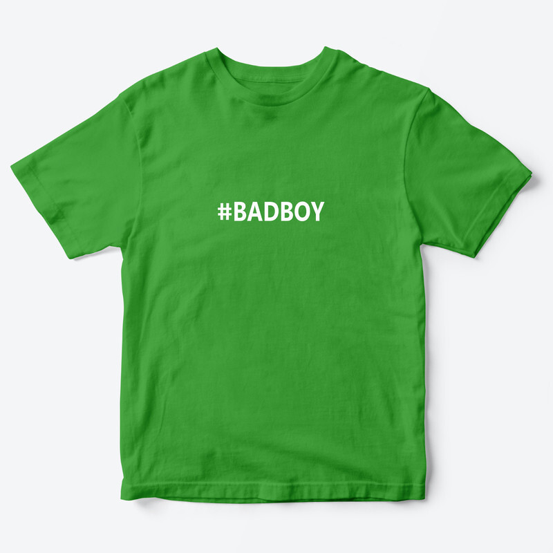 Футболка для детей с надписью Badboy Крутой