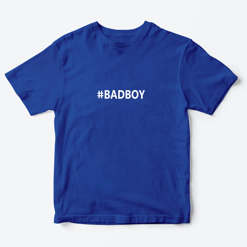 Футболка для детей с надписью Badboy Крутой