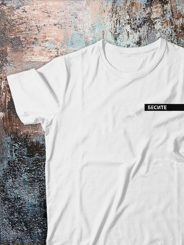 Футболка с мемом котом