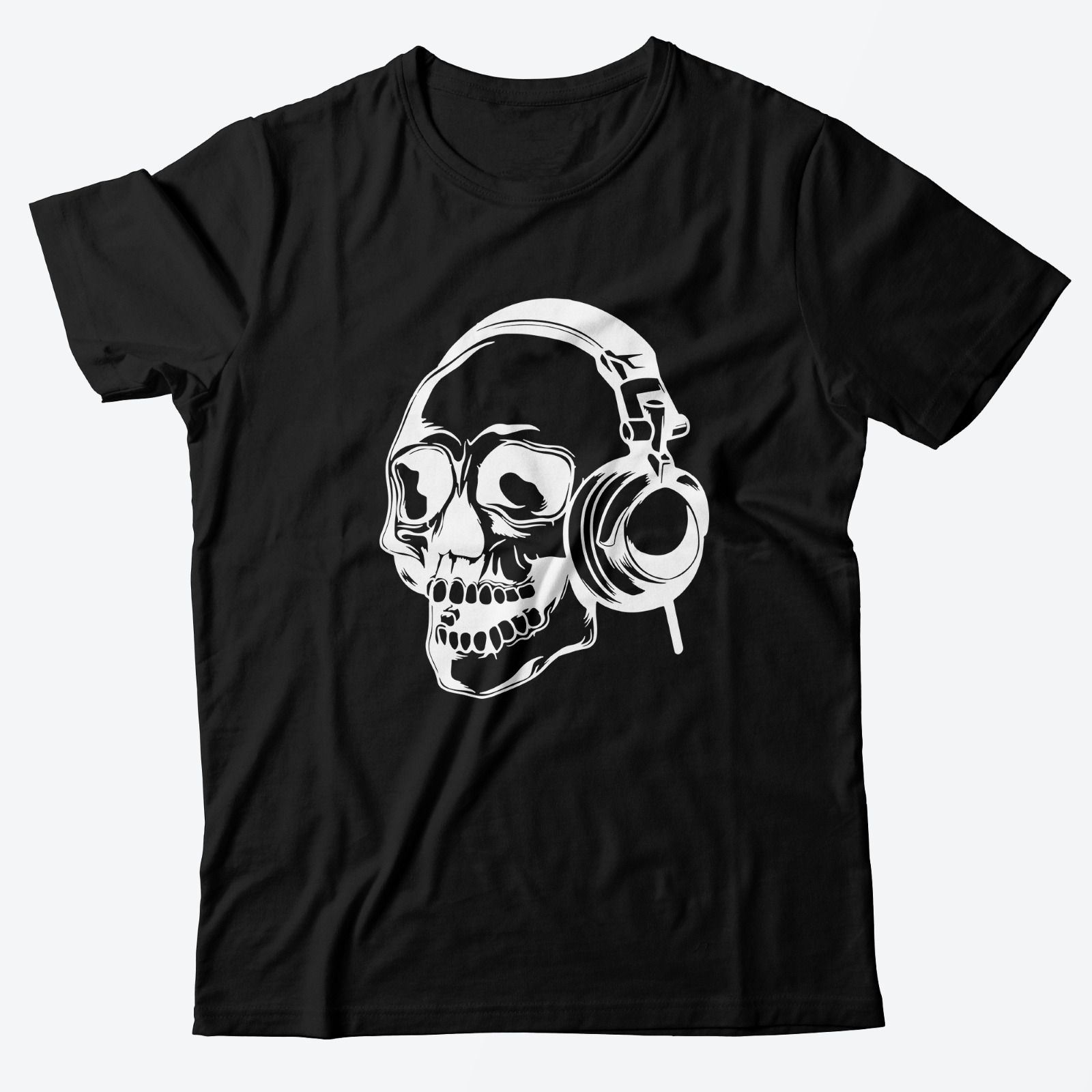 Модная футболка с принтом Череп