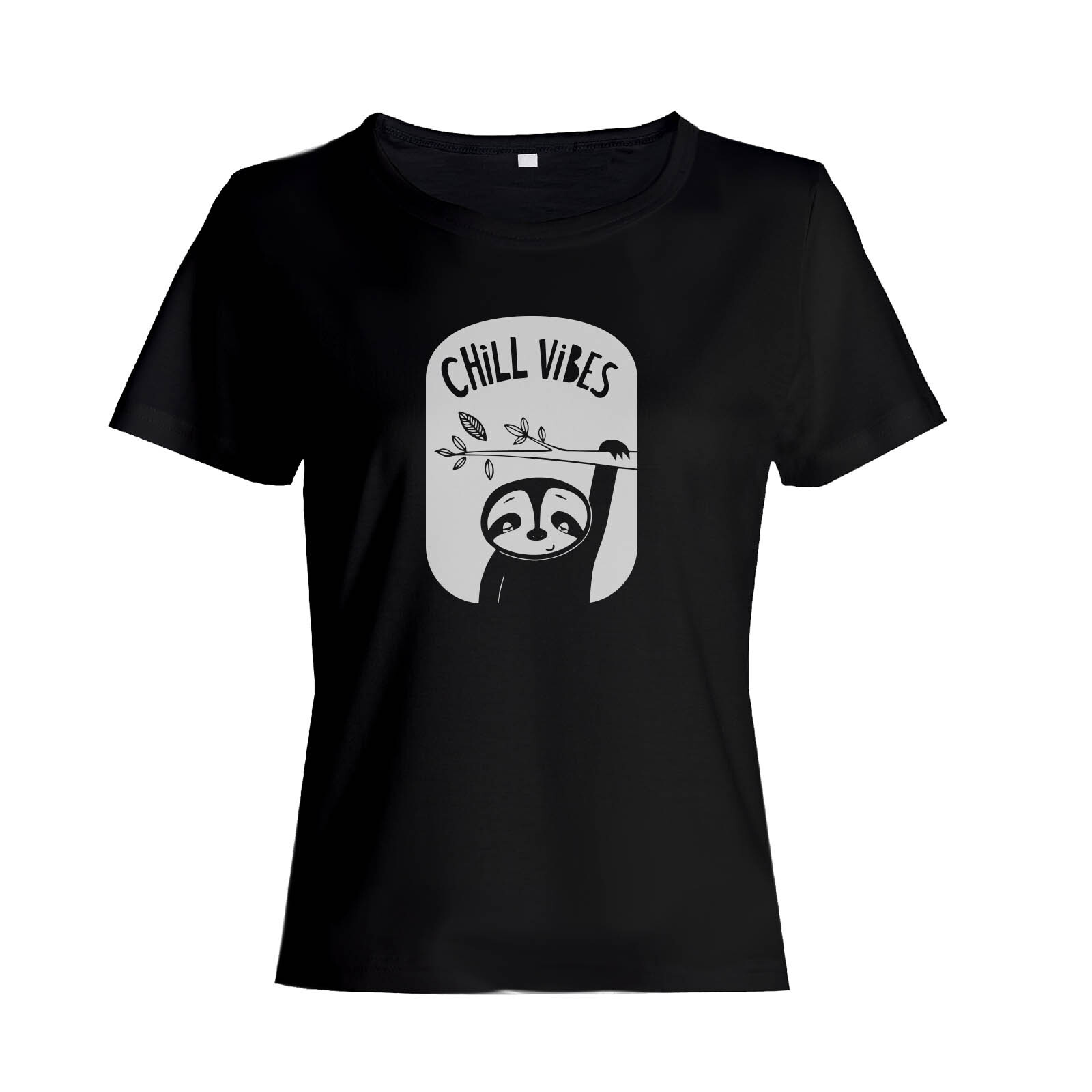 Футболка с крутым принтом Chill Vibes