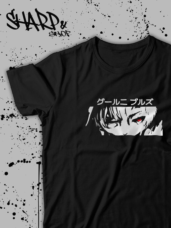 Футболка Аниме оверсайз с принтом