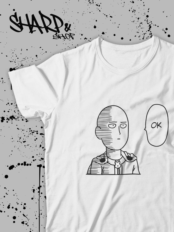 Футболка Аниме оверсайз с принтом