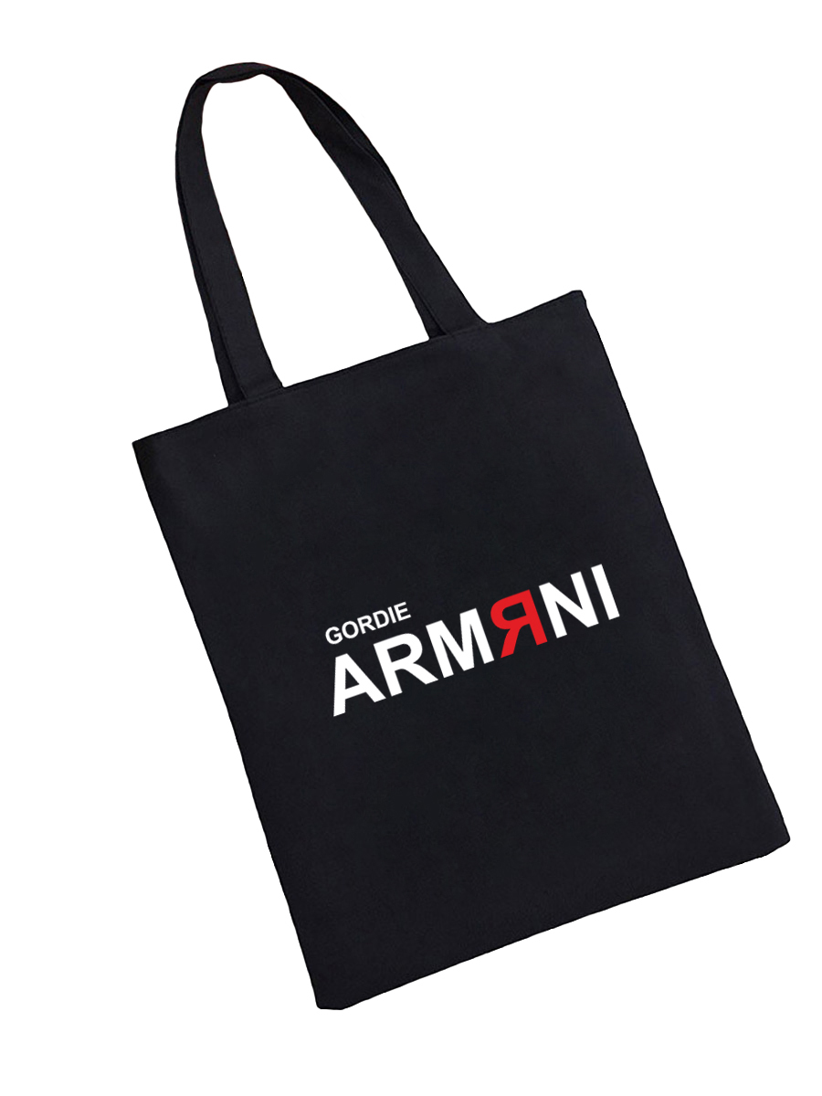 Сумка шоппер - холщовая хлопковая эко сумка с принтом ARMЯNI