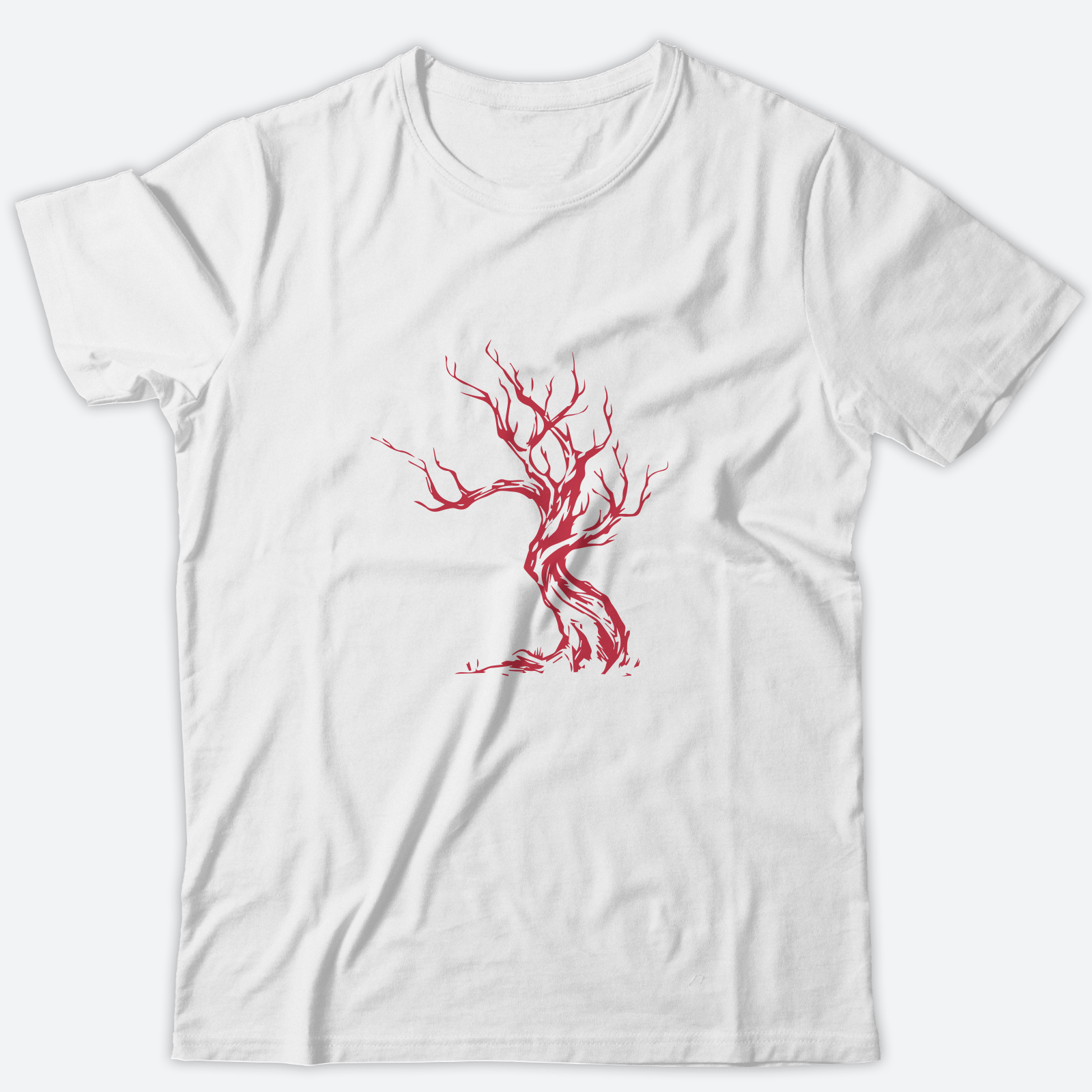 Футболка с прикольным принтом Дерево