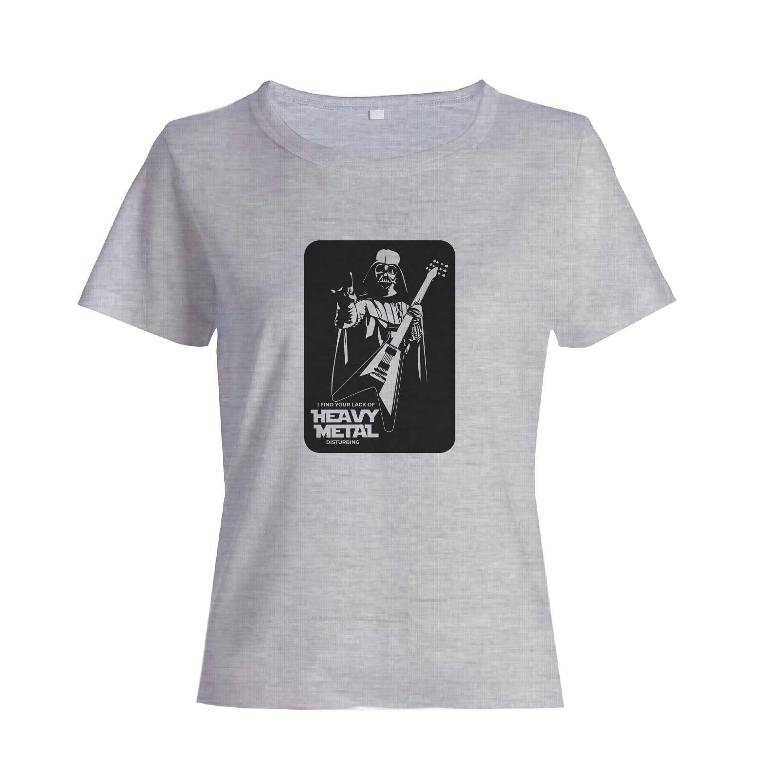 Футболка с крутым принтом Хэви Металл