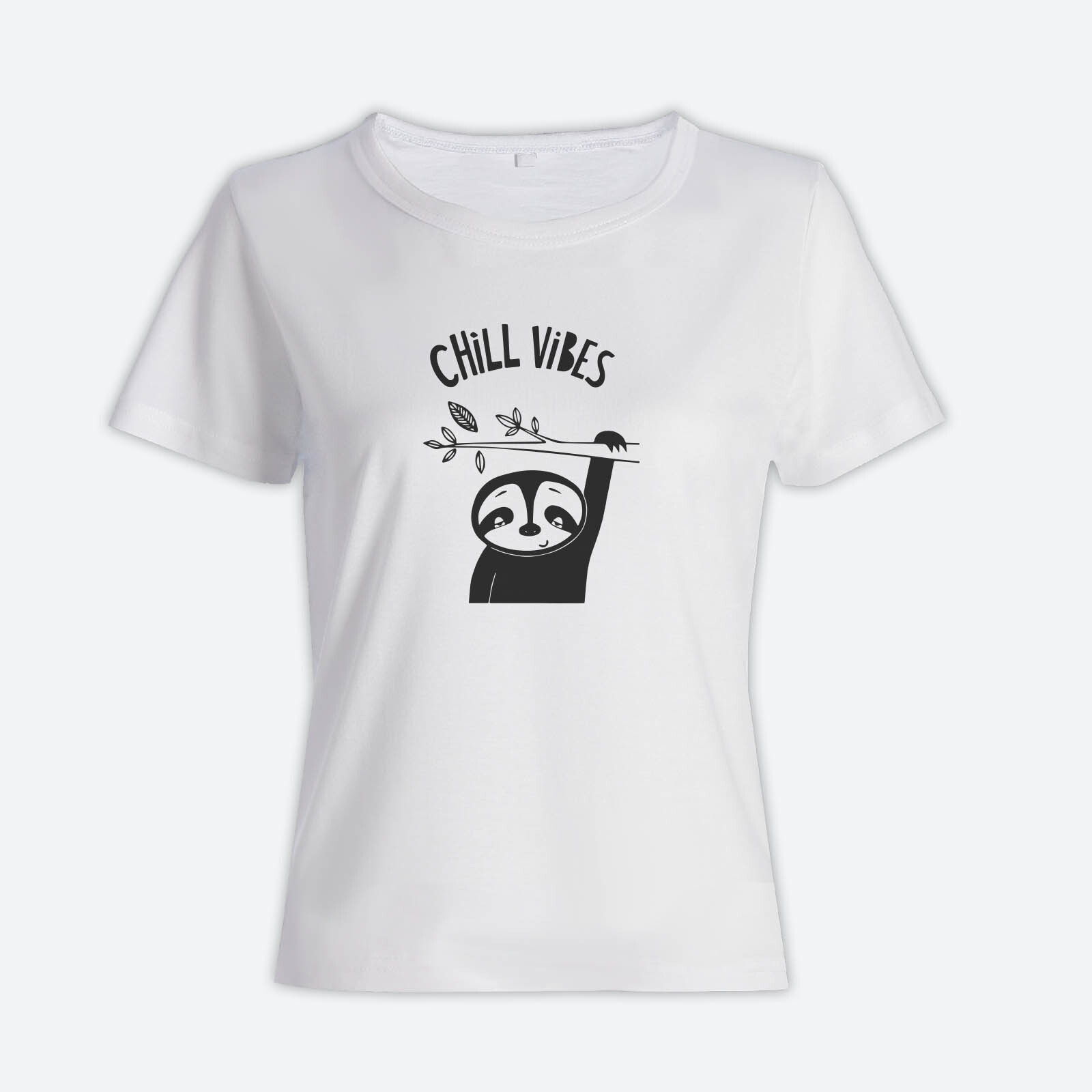 Футболка с крутым принтом Chill Vibes